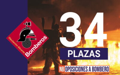 34 Plazas para el Consorcio Provincial de Bomberos de Alicante