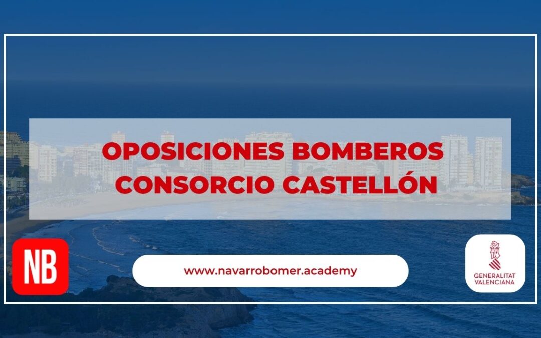 Oposiciones Bomberos Consorcio Castellón